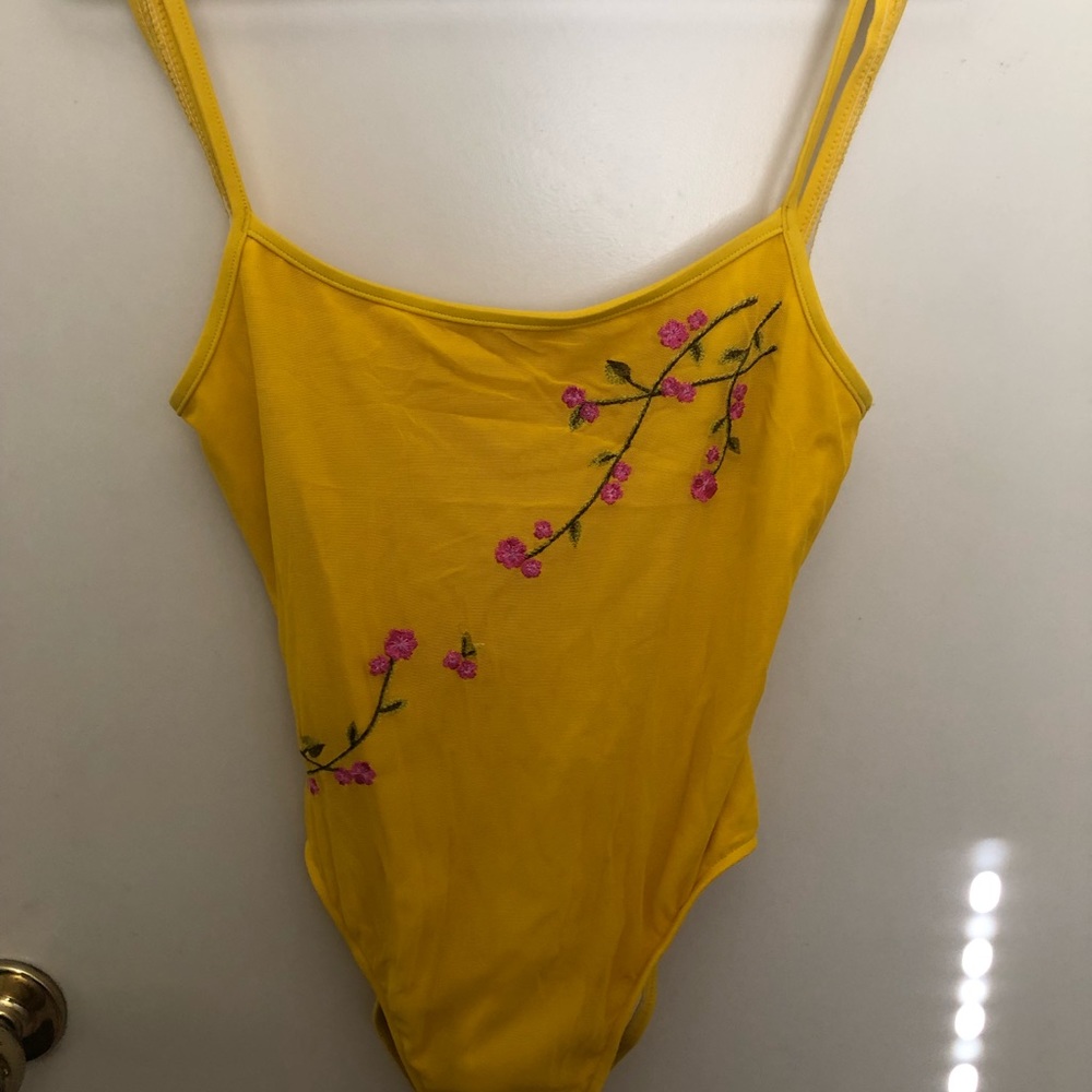 Oscar de la Renta one piece swimsuit